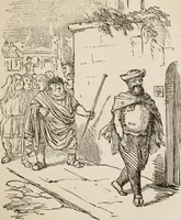 An illustration from The comic history of Rome (1850)