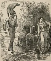 An illustration from The comic history of Rome (1850)