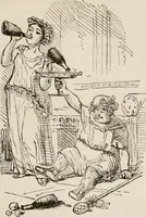 An illustration from The comic history of Rome (1850)