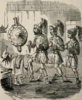 An illustration from The comic history of Rome (1850)