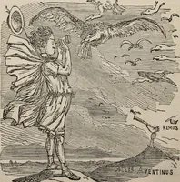 An illustration from The comic history of Rome (1850)
