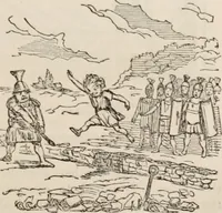 An illustration from The comic history of Rome (1850)