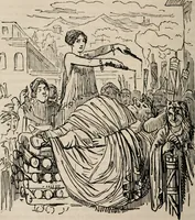 An illustration from The comic history of Rome (1850)