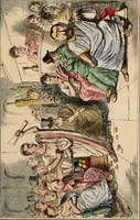An illustration from The comic history of Rome (1850)