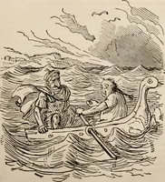 An illustration from The comic history of Rome (1850)