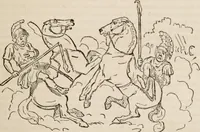 An illustration from The comic history of Rome (1850)
