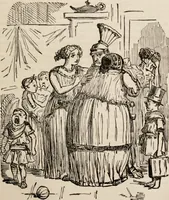 An illustration from The comic history of Rome (1850)