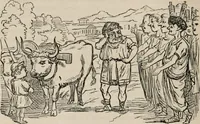 An illustration from The comic history of Rome (1850)