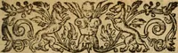 An illustration from Commentaires, où sont descris les combats, rencontres, escarmouches, batailles, sieges ... de villes & places fortes; deffence des assaillies & assiegées, auecques plusieurs autres faicts de guerre ... esquels ce grand & renommé guerrier s'est trouué durant cinquante ou soixante ans qu'il a porté les armes; ensemble diuerses instructions, qui ne doiuent estre ignorées de ceux qui veulent paruenir par les armes à quelqu'honneur, & sagement conduire tous exploits de guerre (1626)