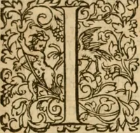 An illustration from Commentaires sur toutes les epistres de l'apostre S. Paul, et aussi sur l'epistre aux Hebrieux : item, sur les epistres canoniques de S. Pierre, S. Iehan, S. Iaques, et S. Iude .. (1561)