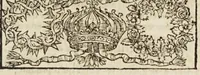 An illustration from Commentaire sur l'Ecole de Salerne : contenant les moyens de se passer de medecin & de vivre long-temps en santé, avec une infinité de remedes contre toutes sortes de maladies, & un traité des humeurs, & de la saignée, où sont adjoûtez la sanguification, circulation et transfusion du sang, la poudre & l'onguent de simpathie, le thé, le caphé, le chocolate, l'ouromantie, scatomantie et hydromantie ec. (1672)