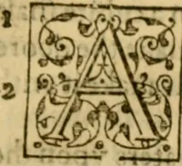 An illustration from A Commentarie of John Calvine upon the first booke of Moses called Genesis (1578)