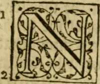 An illustration from A Commentarie of John Calvine upon the first booke of Moses called Genesis (1578)