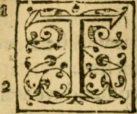 An illustration from A Commentarie of John Calvine upon the first booke of Moses called Genesis (1578)
