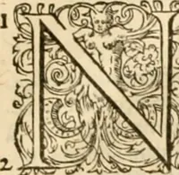 An illustration from Commentarii in Isaiam prophetam (1570)
