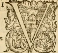 An illustration from Commentarii in Isaiam prophetam (1570)