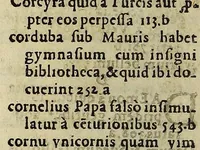 Picture 1 of 2 from Commentarius brevis rerum in orbe Gestarum, : ab anno salutis M.D. vsque In annum M.D. LXXIIII. Ex Optimis quibusque scriptoribus congestus, & nunc recèns non parùm auctus & locupletatus, (1574), leaf 38
