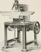 An illustration from Commercial bookbinding; a description of the processes and the various machines used (1910)