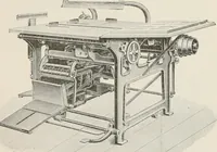 An illustration from Commercial bookbinding; a description of the processes and the various machines used (1910)