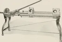 An illustration from Commercial bookbinding; a description of the processes and the various machines used (1910)