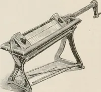 An illustration from Commercial bookbinding; a description of the processes and the various machines used (1910)