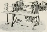 An illustration from Commercial bookbinding; a description of the processes and the various machines used (1910)