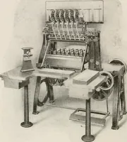 An illustration from Commercial bookbinding; a description of the processes and the various machines used (1910)