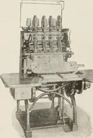 An illustration from Commercial bookbinding; a description of the processes and the various machines used (1910)