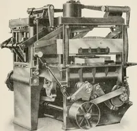 An illustration from Commercial bookbinding; a description of the processes and the various machines used (1910)
