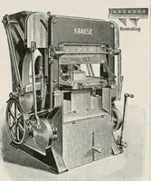 An illustration from Commercial bookbinding; a description of the processes and the various machines used (1910)