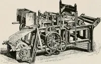 An illustration from Commercial bookbinding; a description of the processes and the various machines used (1910)