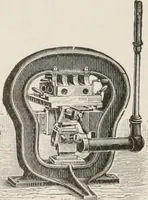 An illustration from Commercial bookbinding; a description of the processes and the various machines used (1910)