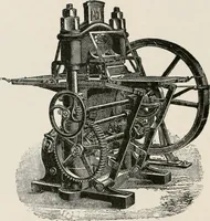 An illustration from Commercial bookbinding; a description of the processes and the various machines used (1910)