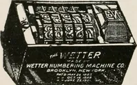 An illustration from Commercial bookbinding; a description of the processes and the various machines used (1910)