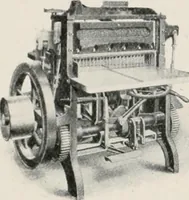An illustration from Commercial bookbinding; a description of the processes and the various machines used (1910)