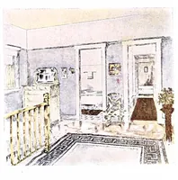 An illustration from Common sense about interiors. (1910)