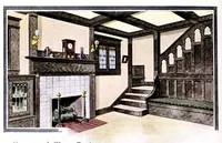 An illustration from Common sense about interiors. (1910)