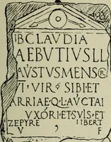 An illustration from Companion to Roman history (1912)