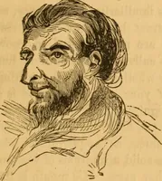 An illustration from Comparative physiognomy; or, Resemblances between men and animals (1852)