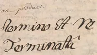 Picture 3 of 13 from Compendiaria ad universam ph[ilosoph]iam introductio [manuscript] (1696), leaf 28