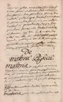 An illustration from Compendiaria ad universam ph[ilosoph]iam introductio [manuscript] (1696)