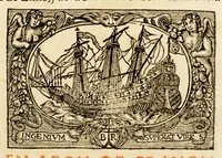 An illustration from Compendio de las tres gracias de la santa cruzada, : subsidio, y escusado, que Su Santidad concede a la sacra catolica real magd. del rey don Felipe III. nuestro señor, para gastos de la guerra contra infieles, y la pratica dellas, assi en el consejo, como en los iuzgados de los subdelegados. (1672)