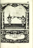 Picture 16 of 18 from Compendio de los fundamentos de la verdadera destreza y filosofia de las armas (1675), leaf 187