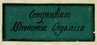 An illustration from Compendium Latinum proponens XII posteriores figuras Libri obseruationum nec non priores VII figuras Libri organici (1671)