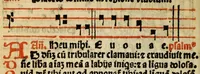 An illustration from Compendiu musices confectu ad faciliore instructione cantum chorale discentiu : necno ad introductione huius libelli: qui Catorinus intitulatur: omnibus diuino cultui deditis p[er]putilis necessarius: vt in tabula hic immediate sequeti latius apparet (1513)