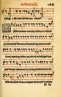 Picture 18 of 29 from Compendiu musices confectu ad faciliore instructione cantum chorale discentiu : necno ad introductione huius libelli: qui Catorinus intitulatur: omnibus diuino cultui deditis p[er]putilis necessarius: vt in tabula hic immediate sequeti latius apparet (1513), leaf 205