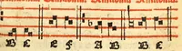 An illustration from Compendiu musices confectu ad faciliore instructione cantum chorale discentiu : necno ad introductione huius libelli: qui Catorinus intitulatur: omnibus diuino cultui deditis p[er]putilis necessarius: vt in tabula hic immediate sequeti latius apparet (1513)