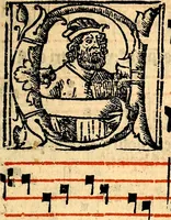 Picture 38 of 58 from Compendiu musices confectu ad faciliore instructione cantum chorale discentiu: necnõ ad introductione huius libelli: qui Cãtorinus intitulatur: omnibus diuino cultui deditis p[er]putilis necessarius: vt in tabula hic immediate sequeti latius apparet (1513), leaf 150