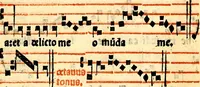 Picture 53 of 58 from Compendiu musices confectu ad faciliore instructione cantum chorale discentiu: necnõ ad introductione huius libelli: qui Cãtorinus intitulatur: omnibus diuino cultui deditis p[er]putilis necessarius: vt in tabula hic immediate sequeti latius apparet (1513), leaf 228