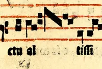 Picture 56 of 58 from Compendiu musices confectu ad faciliore instructione cantum chorale discentiu: necnõ ad introductione huius libelli: qui Cãtorinus intitulatur: omnibus diuino cultui deditis p[er]putilis necessarius: vt in tabula hic immediate sequeti latius apparet (1513), leaf 233